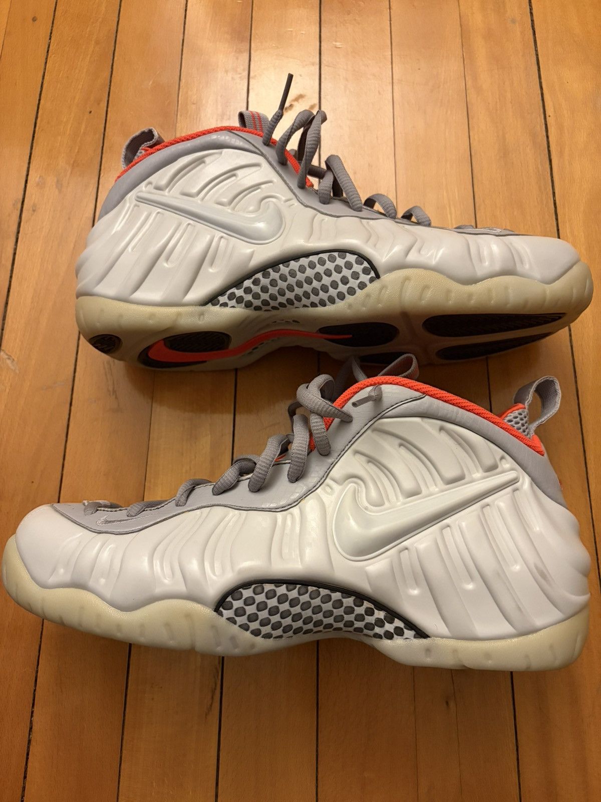 Nike Nike Foamposite pure platinum Size US 11.5 / EU 44-45 - 2 Thumbnail
