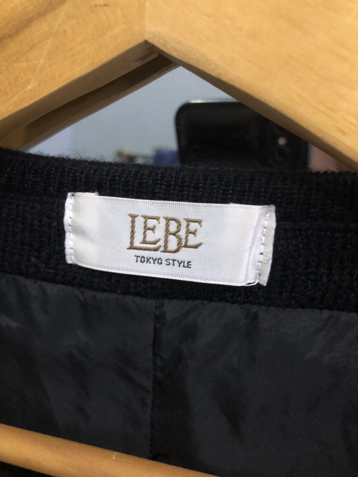 Japanese Brand LEBE Tokyo Style Vintage Embroidered Jacket Black Gold Size L / US 10 / IT 46 - 6 Thumbnail