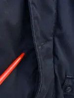 G-Star Hooded Parka Jacket Coat L Polyester Cotton Blue Zip Button Size US L / EU 52-54 / 3 - 5 Thumbnail