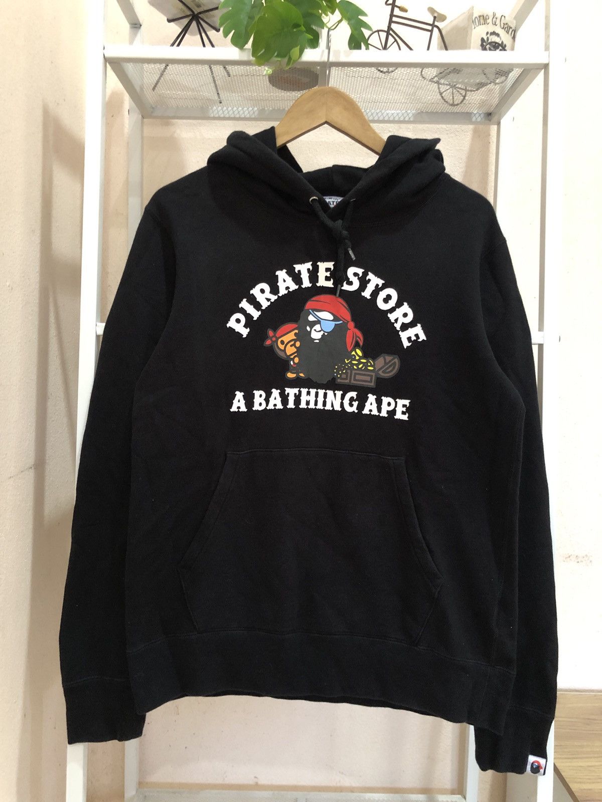 Bape Bape Exclusive Aoyama Pirate Store Pullover Hoodie Size US M / EU 48-50 / 2 - 1 Thumbnail