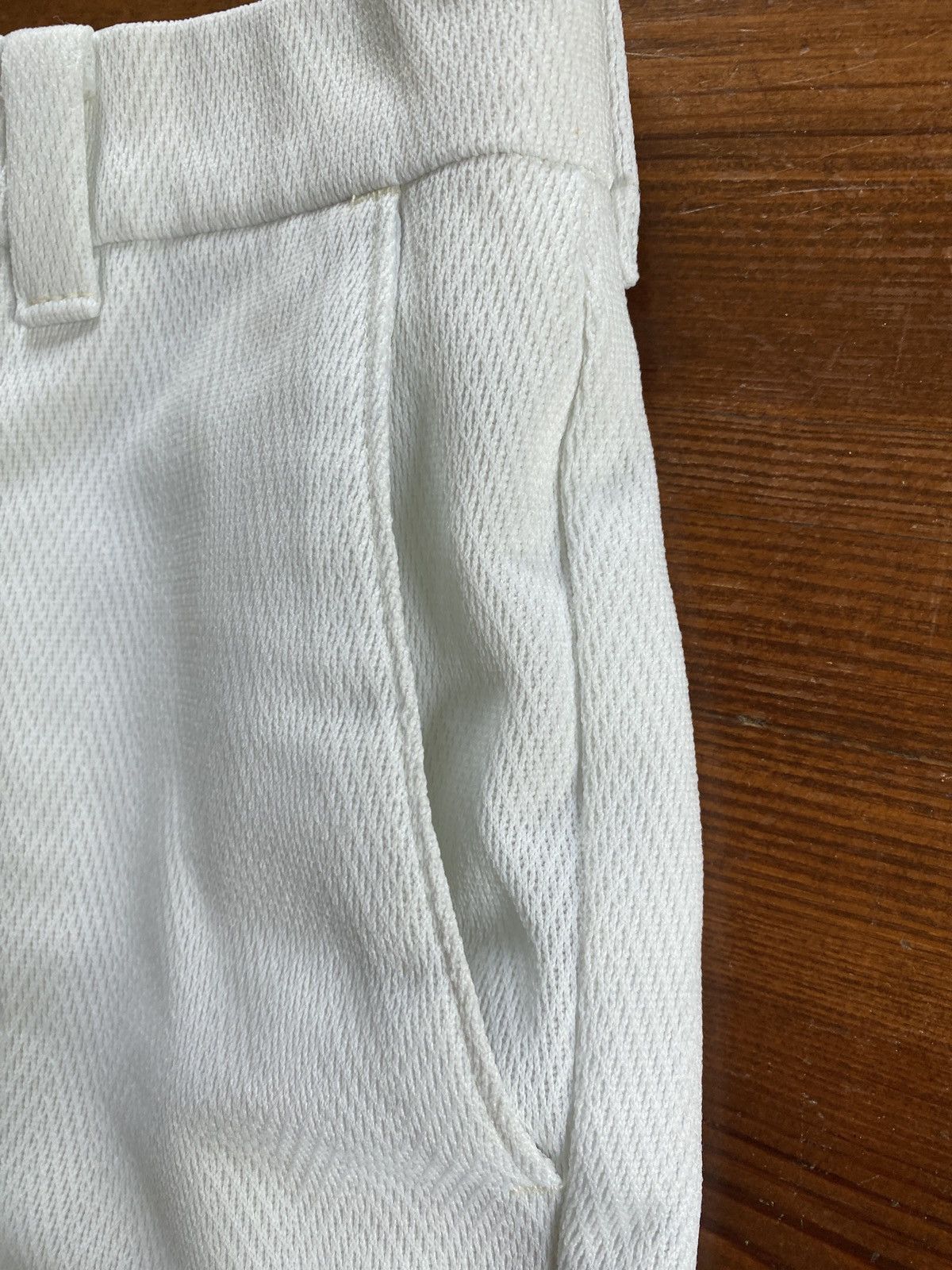 Levi's × Vintage Vintage 80’s Levi’s Mr. Levis Knit White Shorts Size US 31 - 6 Thumbnail