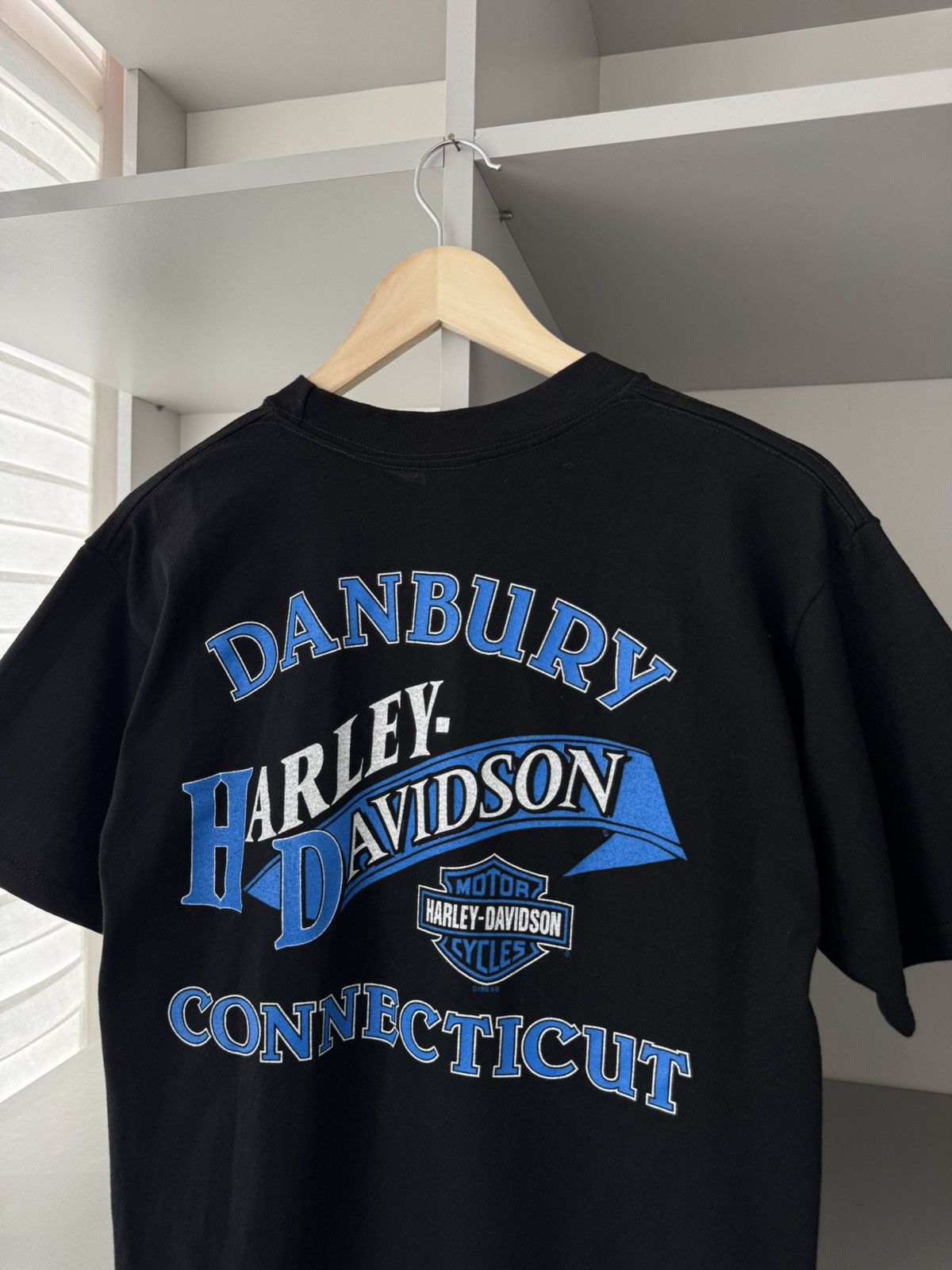 Harley Davidson × Vintage Harley Davidson HD Vintage Day and Night 1998 1999 Tee Size US M / EU 48-50 / 2 - 9 Thumbnail
