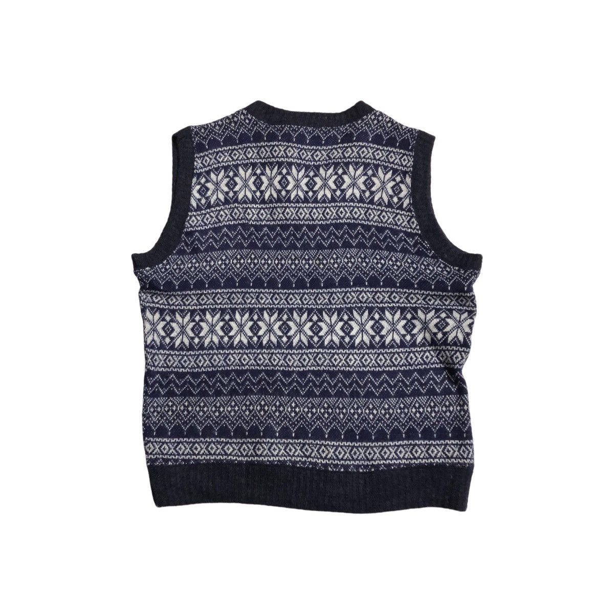 Designer × Japanese Brand VTG BLUE LABEL VEST KNIT Size US M / EU 48-50 / 2 - 3 Thumbnail