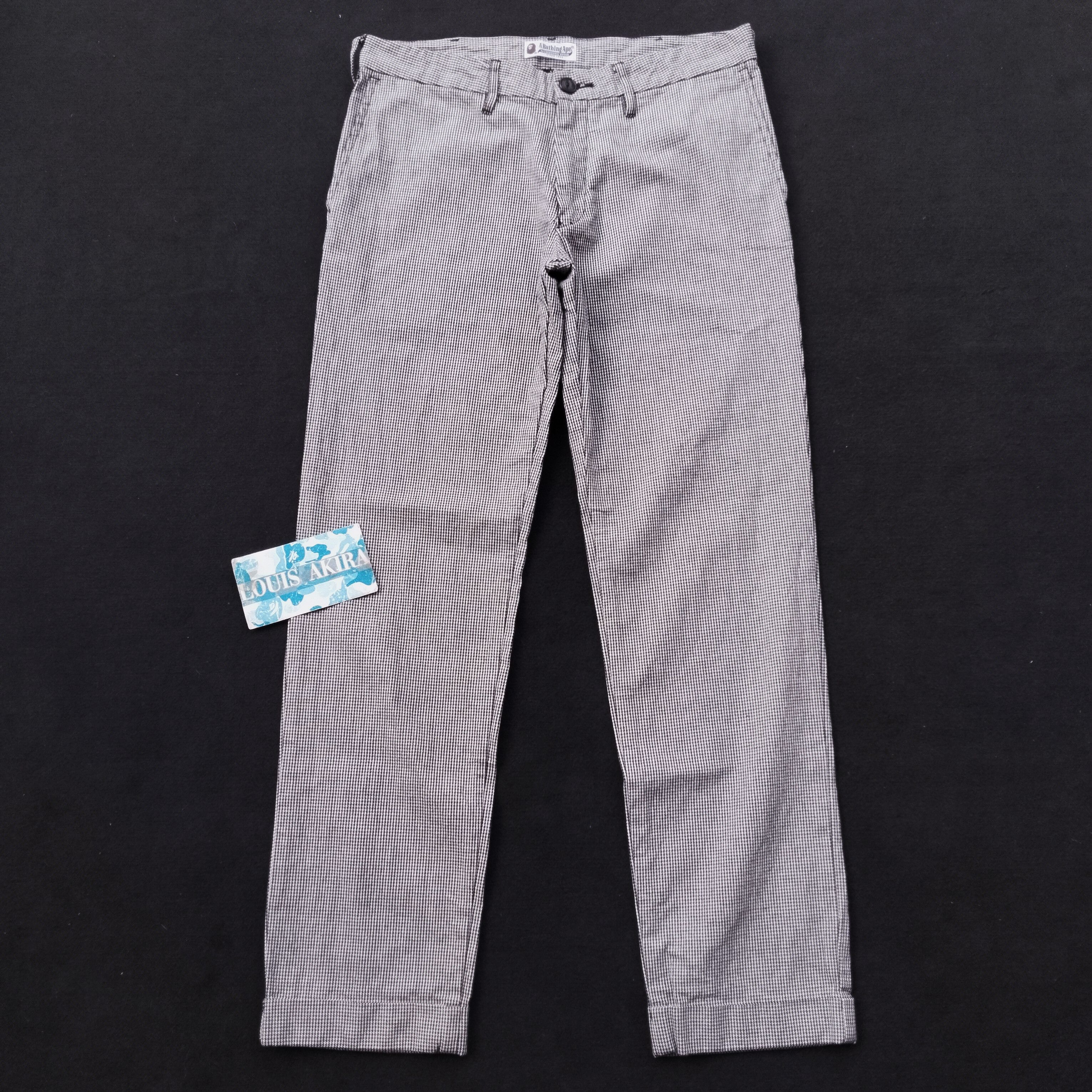 2010 Bape Houndstooth Pants