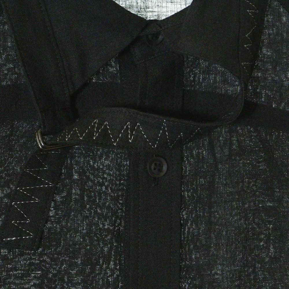 Yohji Yamamoto Yohji Yamamoto POUR HOMME//24SS M-Belt Zigzag STB Shirt Size US M / EU 48-50 / 2 - 6 Thumbnail