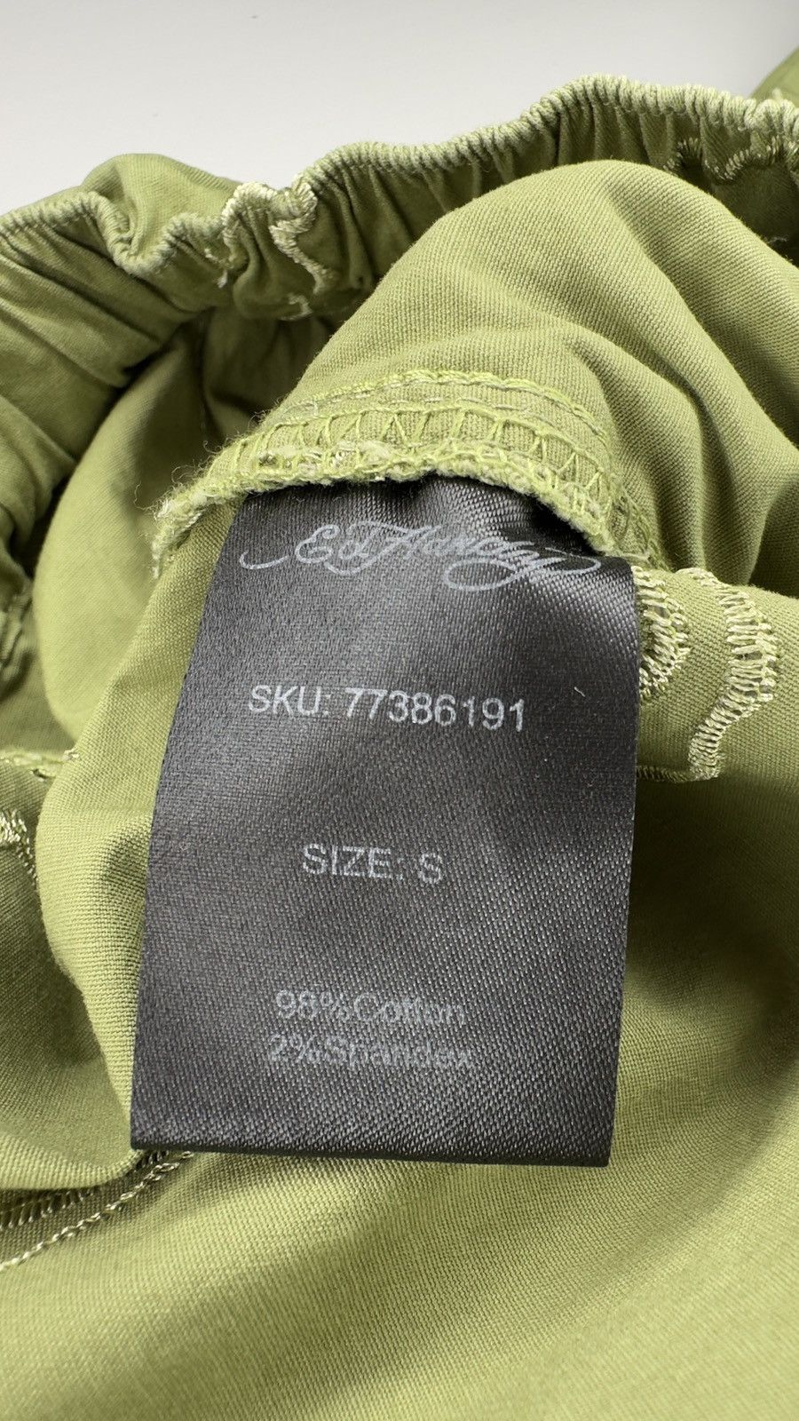 Ed Hardy EdHardy x Urban outfitters pants green size s Size 28" / US 6 / IT 42 - 7 Thumbnail