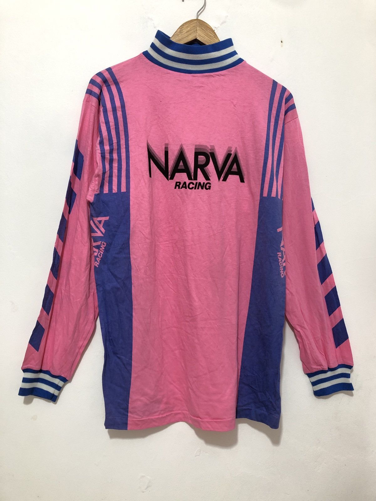 Vintage Vintage Narva Racing Long Sleeve T-Shirt Size US L / EU 52-54 / 3 - 1 Thumbnail