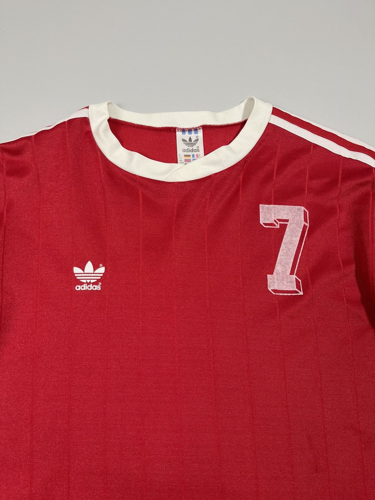Adidas 70s/80s Adidas Retro Soccer Jersey Made in Yugoslavia #7 Size US L / EU 52-54 / 3 - 4 Thumbnail