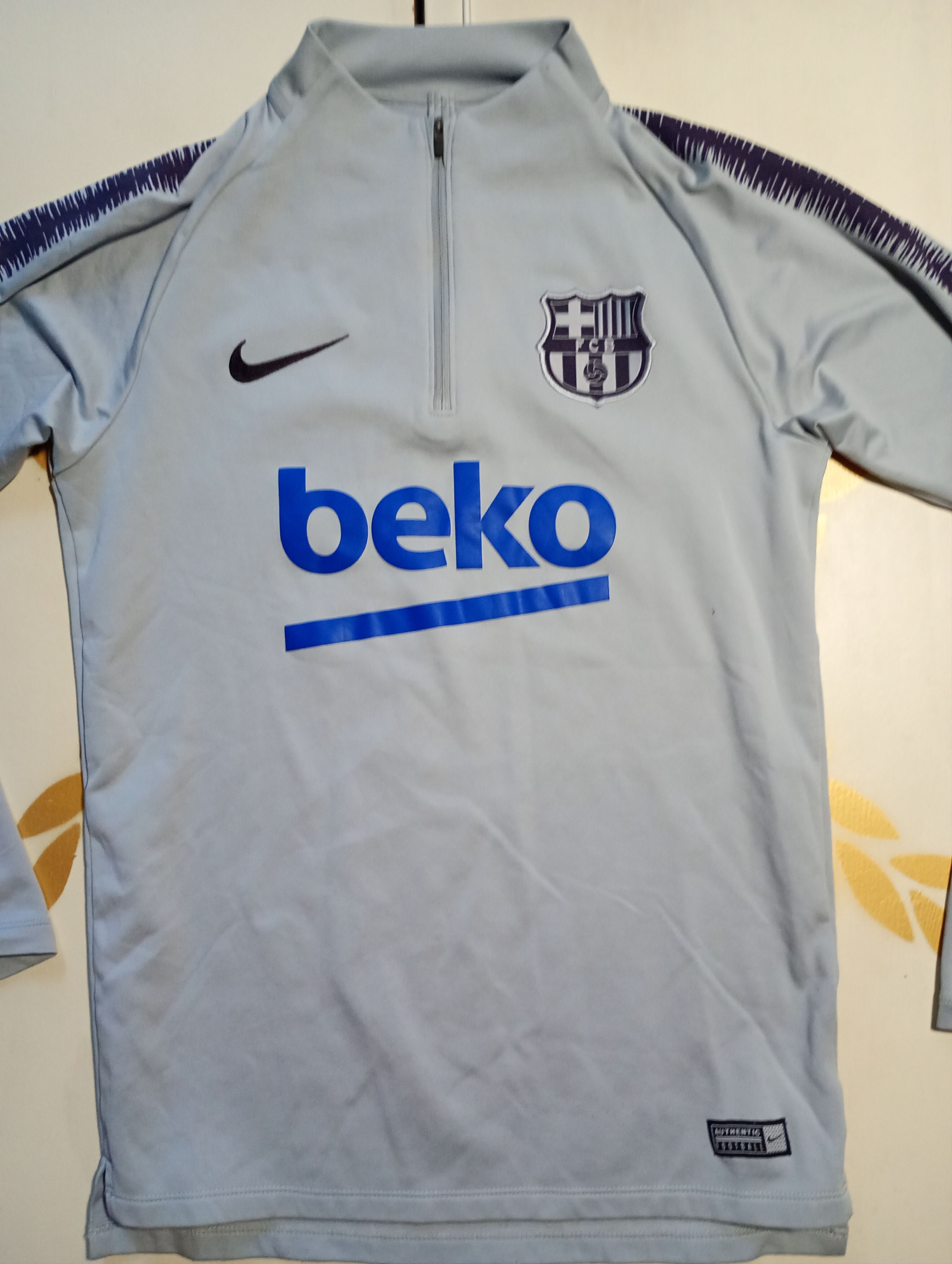 Nike Nike Barcelona FC Training Top 2018-2019 Size US S / EU 44-46 / 1 - 5 Thumbnail
