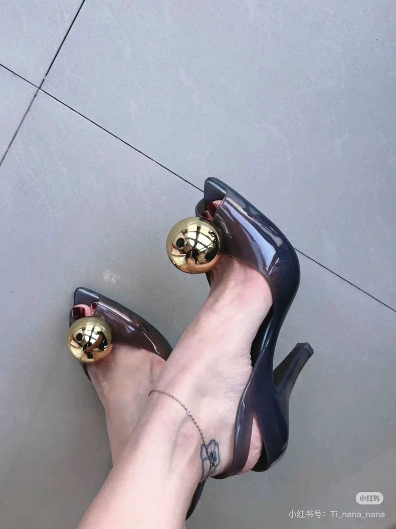 Vivienne Westwood Vivienne Westwood Silver ball shoes and high heels Size US 7.5 / IT 37.5 - 8 Thumbnail