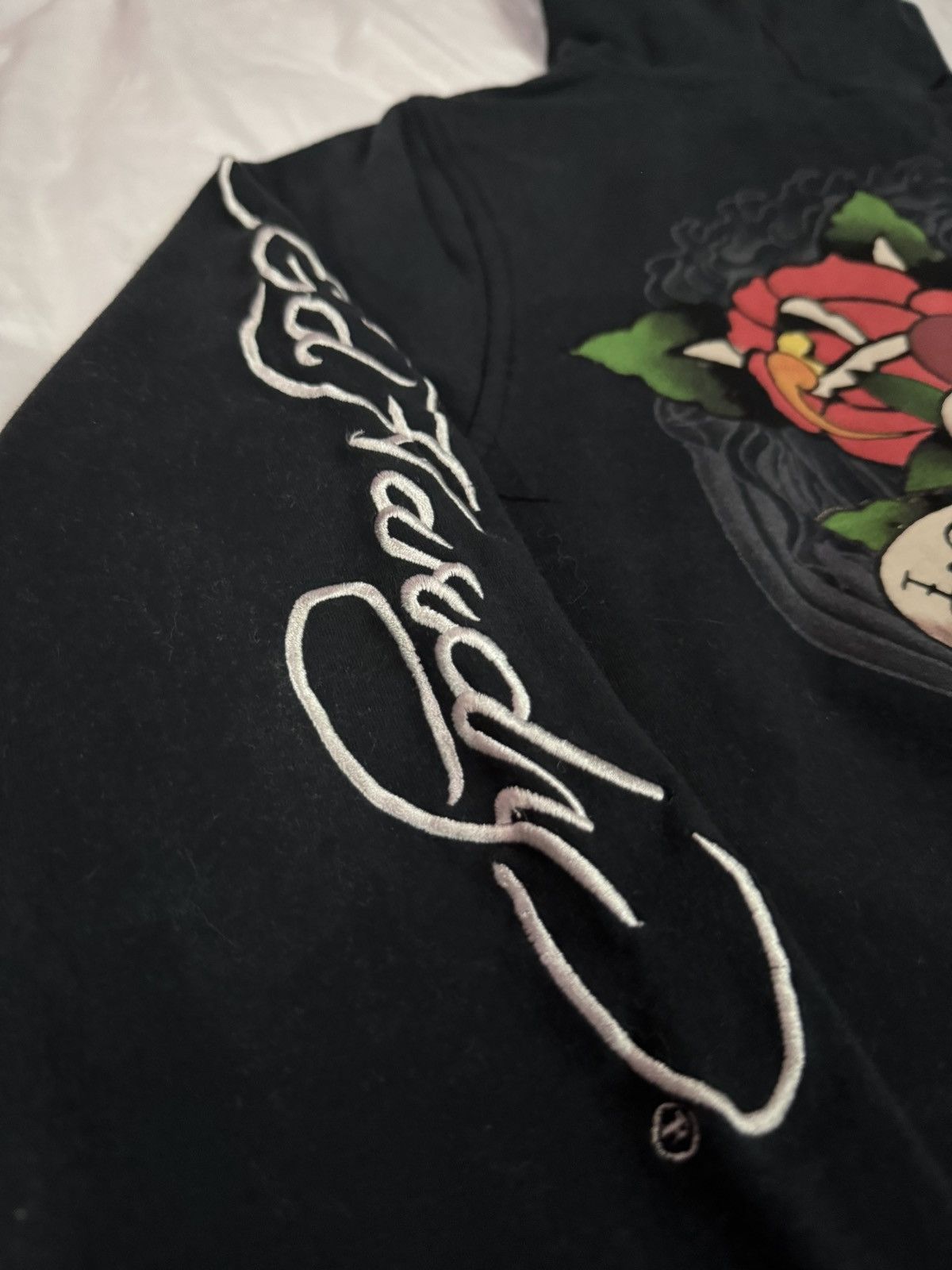 Ed Hardy 2000s Archive Skull Ed Hardy Christian Audigier Hoodie Size US S / EU 44-46 / 1 - 4 Thumbnail
