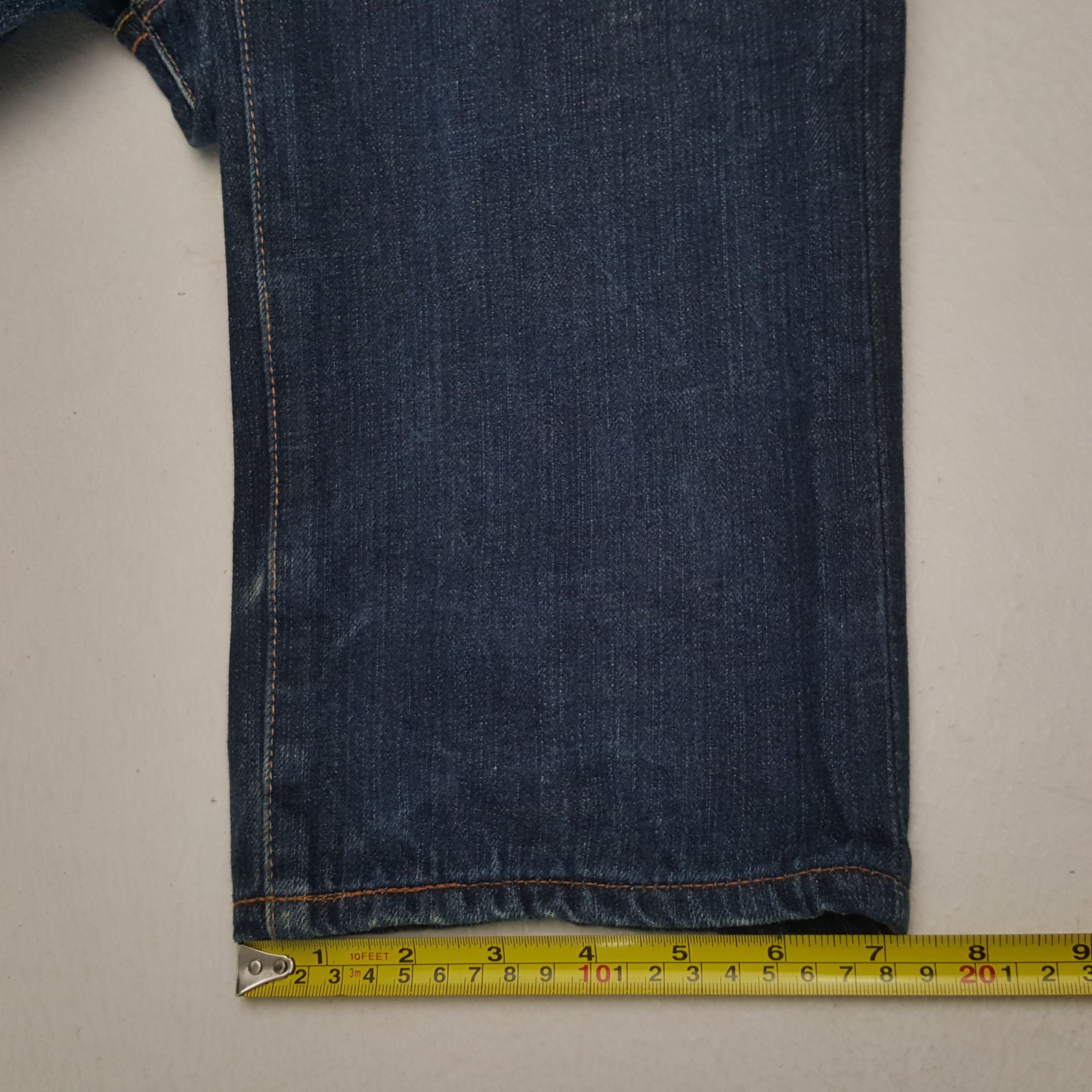 Evisu EVISU Japanese Brand Streetwear Custom Daicock Jeans Size US 29 - 11 Thumbnail