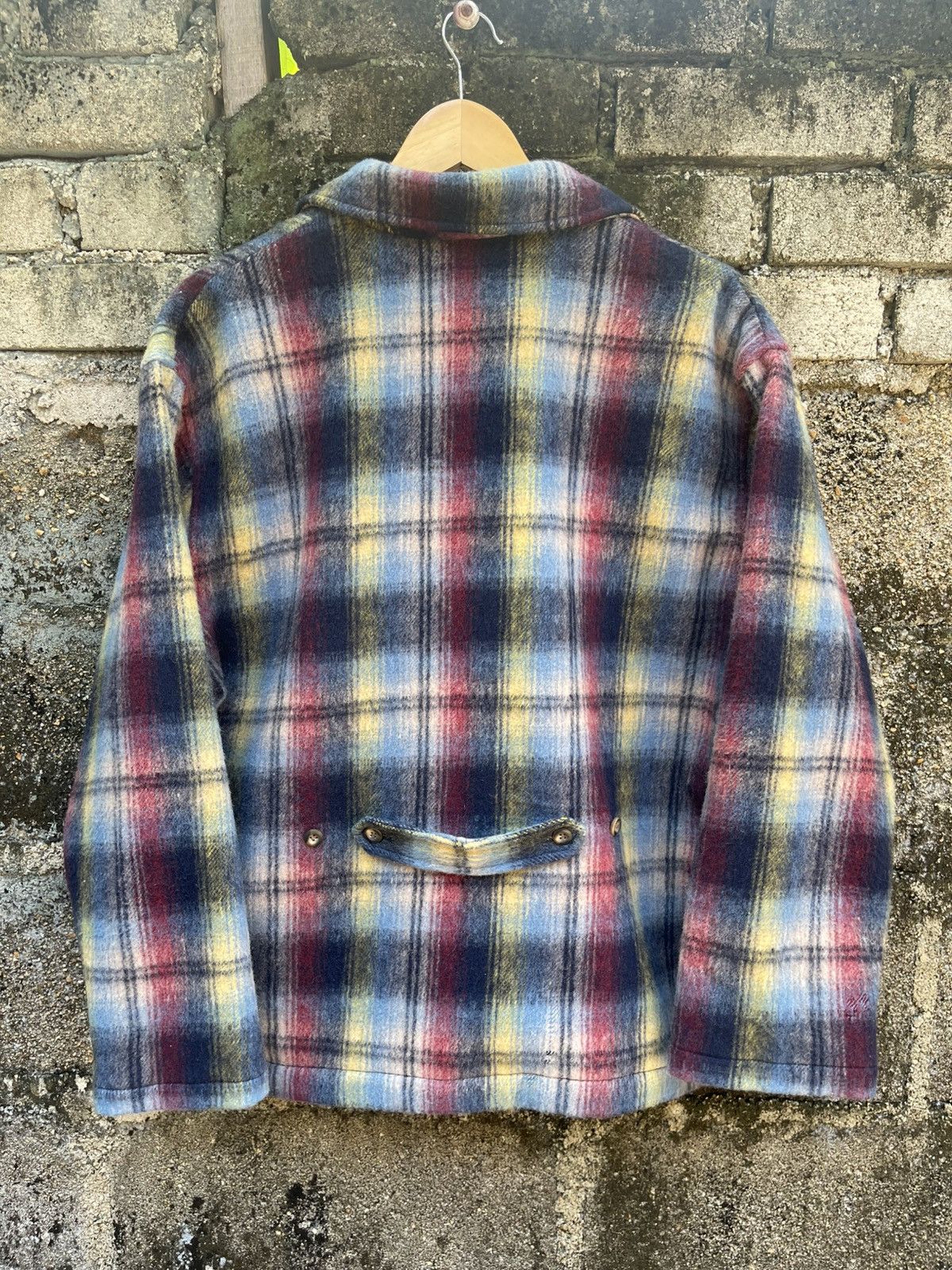 Japanese Brand JINO HOUSE “NOTEWORTHY” Vintage Plaid Jacket – Belted Back Size US M / EU 48-50 / 2 - 2 Thumbnail