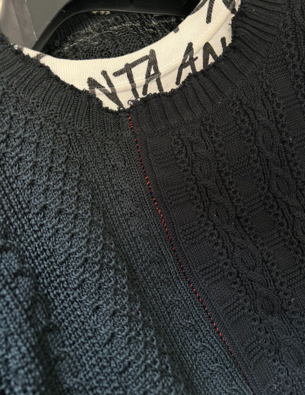 Takahiromiyashita The Soloist. Soloist 21ss Patchwork Sweater Vest Size US M / EU 48-50 / 2 - 4 Thumbnail