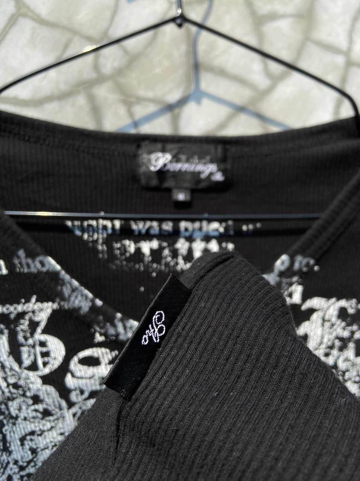 Hysteric Glamour × If Six Was Nine × Japanese Brand Offer‼️ Bernings Sho Affliction Punk Poem Vkei Wings Thermal Size US M / EU 48-50 / 2 - 9 Thumbnail