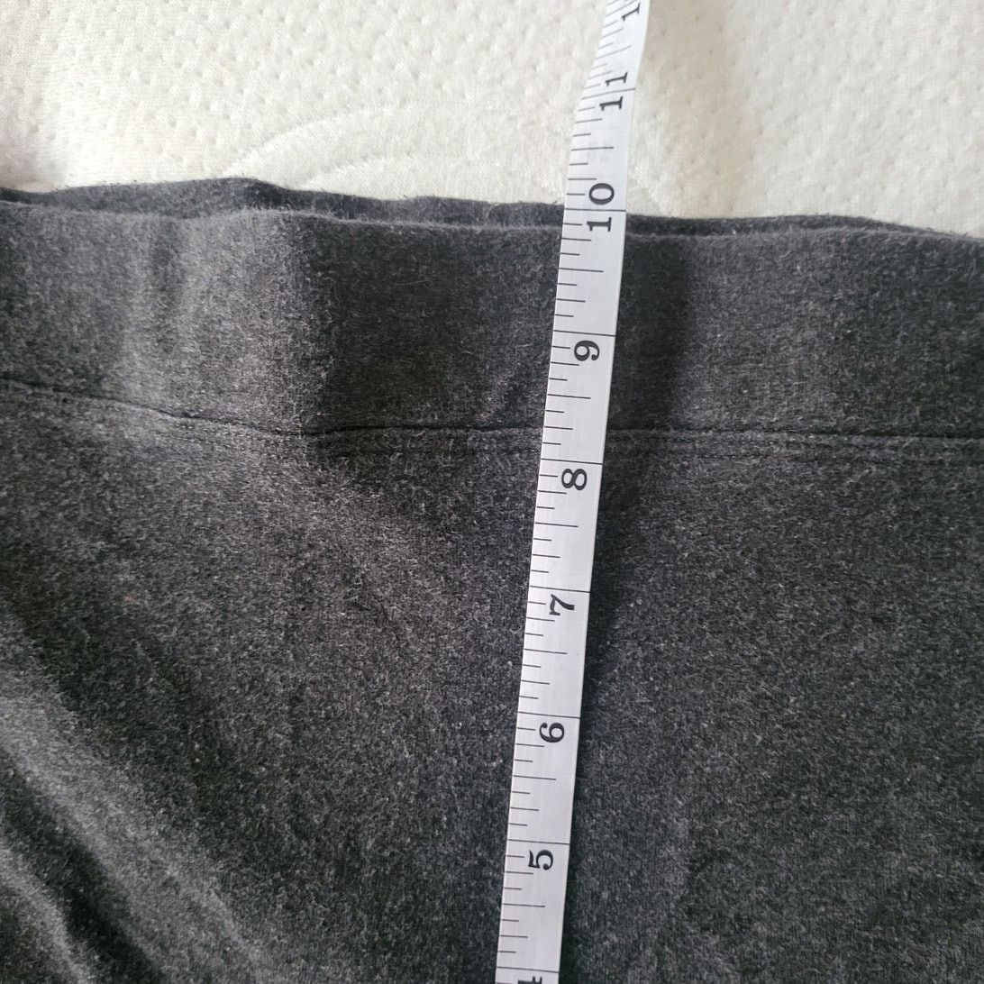 Express Express Dark Gray Cotton Cropped Leggings - XL Size 36" / US 14 / IT 50 - 8 Thumbnail