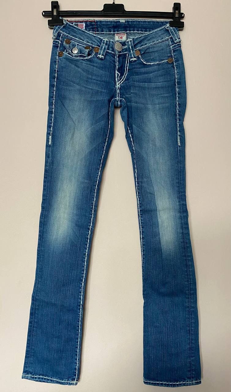 True Religion Rare🔥True Religion Billy Super T Jeans Size 24" / US 00 / IT 34 - 1 Thumbnail