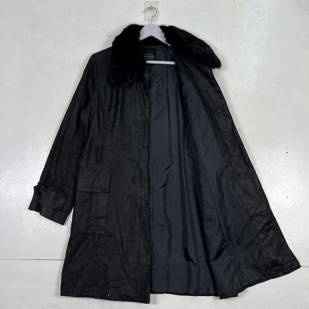 Japanese Brand 🔥 SABUROKU REAL FUR TRIM JACKET Size US M / EU 48-50 / 2 - 9 Thumbnail