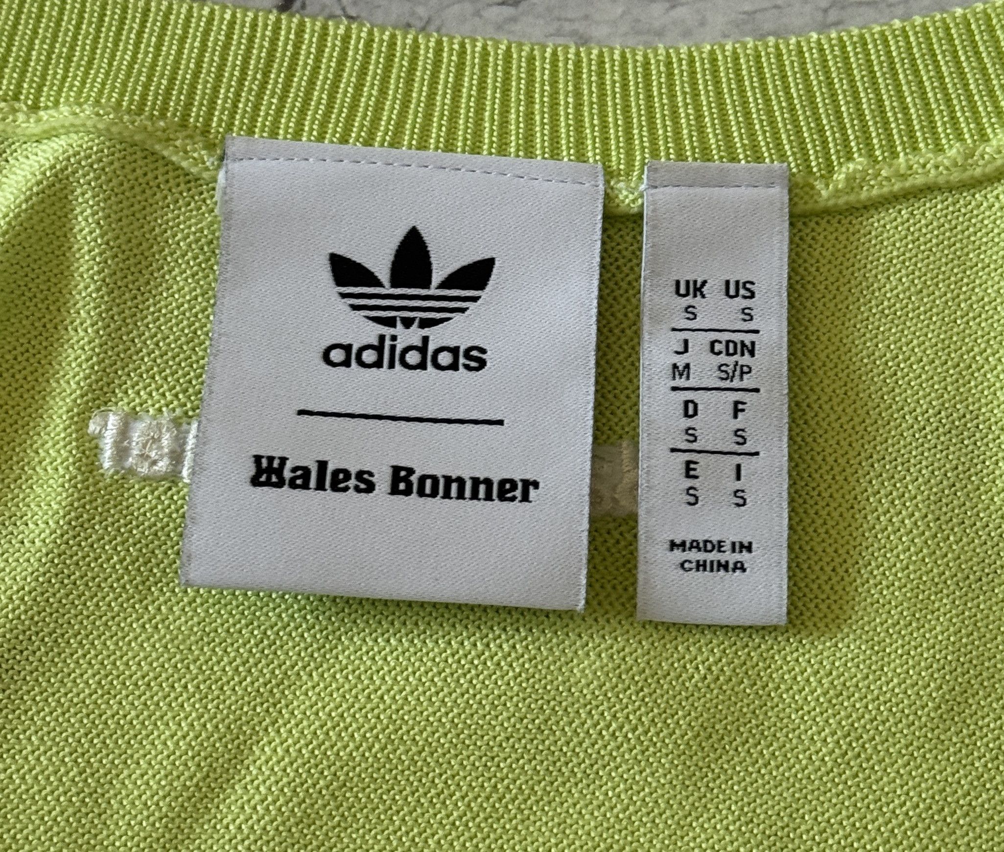 Adidas × Wales Bonner ADIDAS X Wales Bonner Viscose Blend Knit Vest IZ1890 S Size US S / EU 44-46 / 1 - 4 Thumbnail