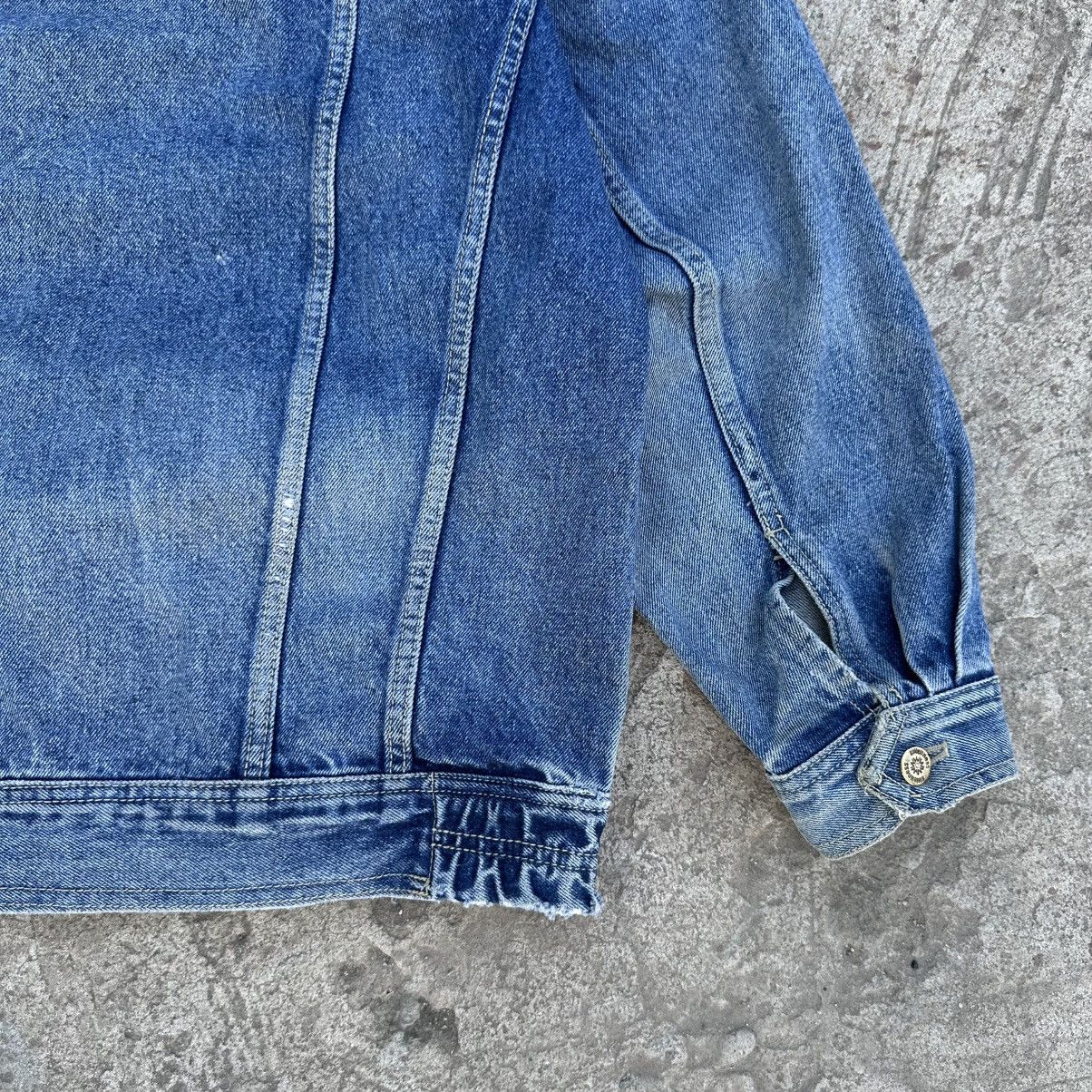 Wellensteyn Vintage Western Denim Jacket Wellness Y2K 80-90s Size US L / EU 52-54 / 3 - 11 Thumbnail