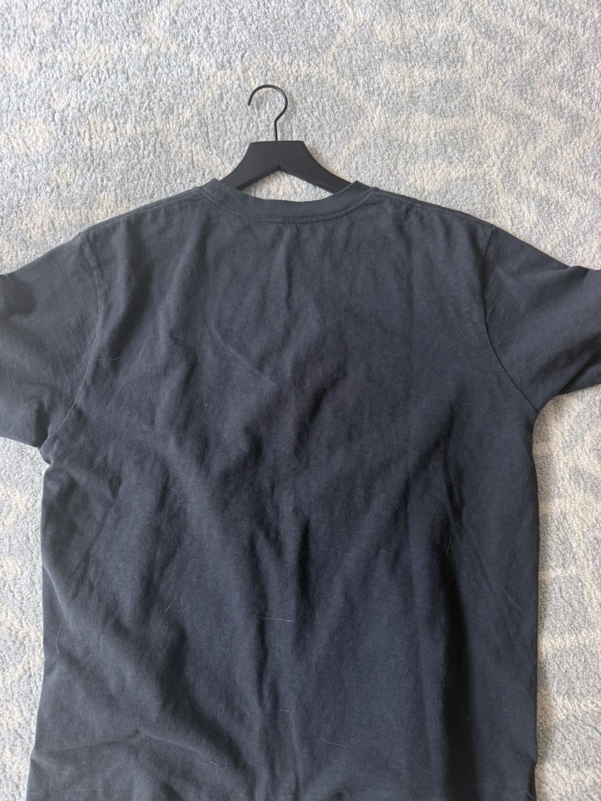 Dior “For My Real Friends” Tee – Washed Black / Vintage Fade Size US XL / EU 56 / 4 - 4 Thumbnail