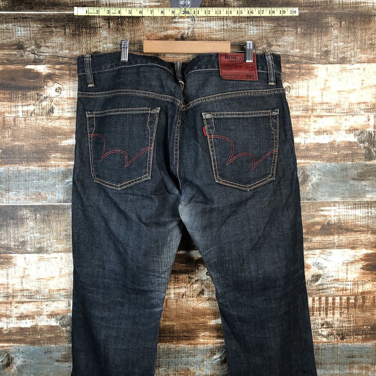 Edwin DL Edwin Blue Trip 503 Black Denim Pants #C187 Size US 36 / EU 52 - 13 Thumbnail