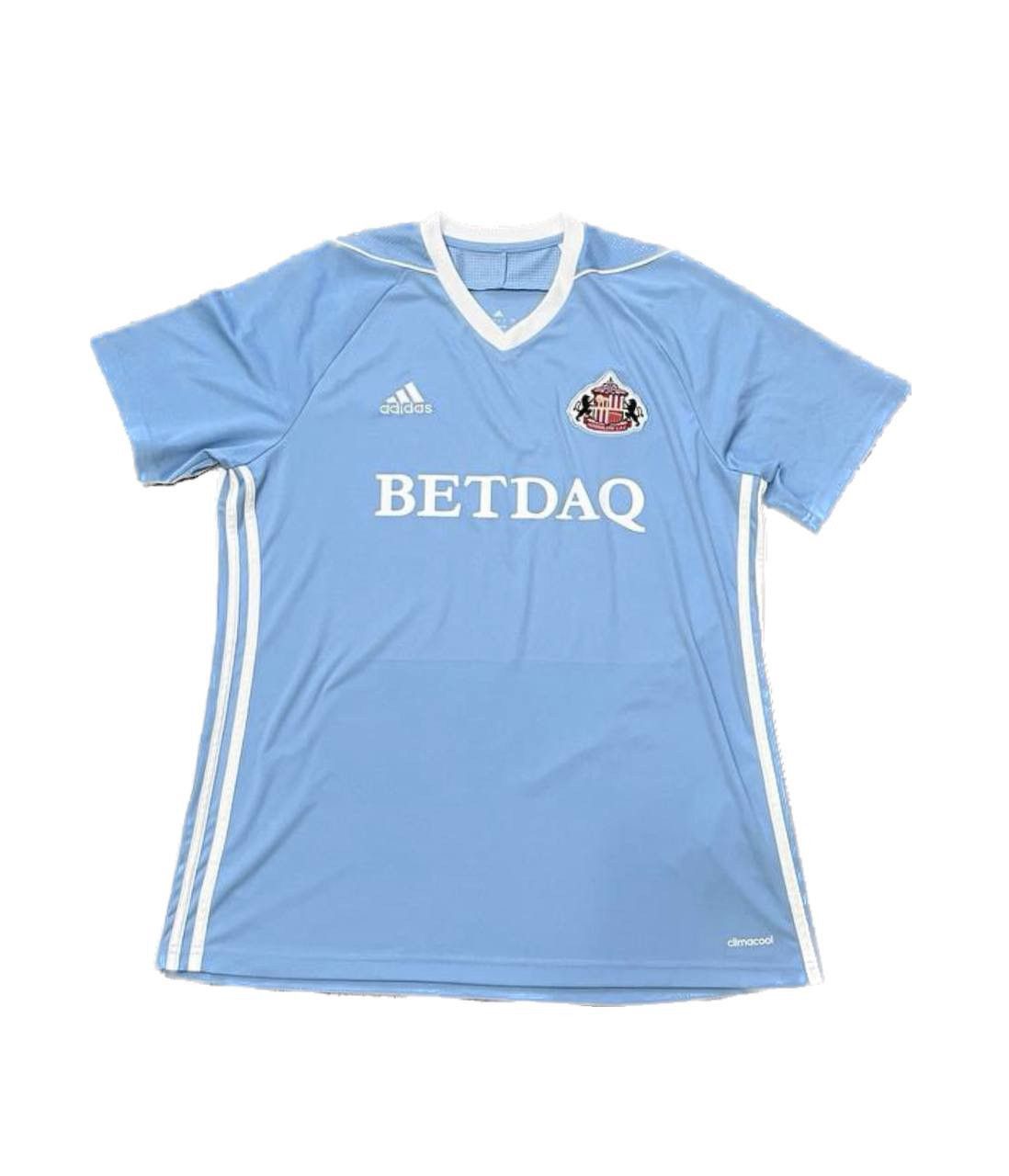 Adidas 2017/2018 Sunderland Adidas Soccer Jersey Blue Size L Size US L / EU 52-54 / 3 - 1 Thumbnail