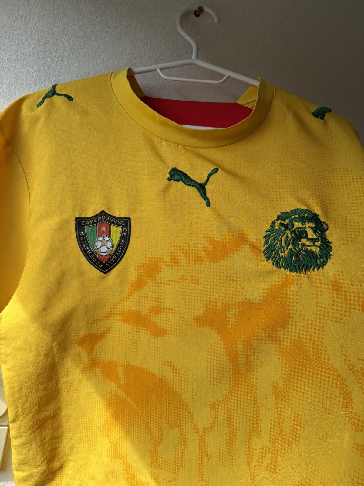 Puma × Vintage Vintage Cameroon Puma 2006 World Africa Cup Away L Soccer Size US L / EU 52-54 / 3 - 14 Thumbnail