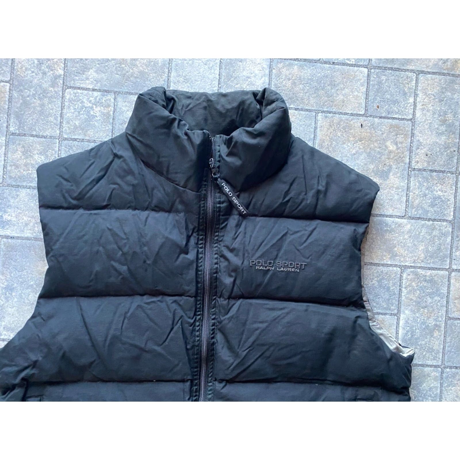 Ralph Lauren Polo Sport Ralph Lauren Down Puffer Vest Black Men’s L Vest Nylon Down Insulation Men Black 90s? Size US L / EU 52-54 / 3 - 3 Thumbnail