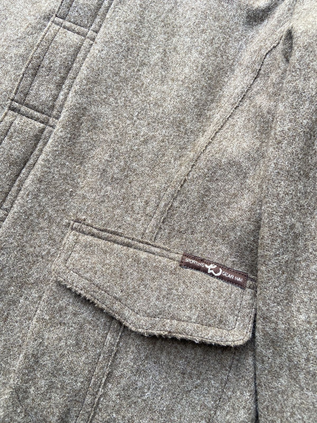 Hai Sporting Gear Vintage 1990’s Hai Sporting Gear Wool Blend Jacket Size US M / EU 48-50 / 2 - 2 Thumbnail