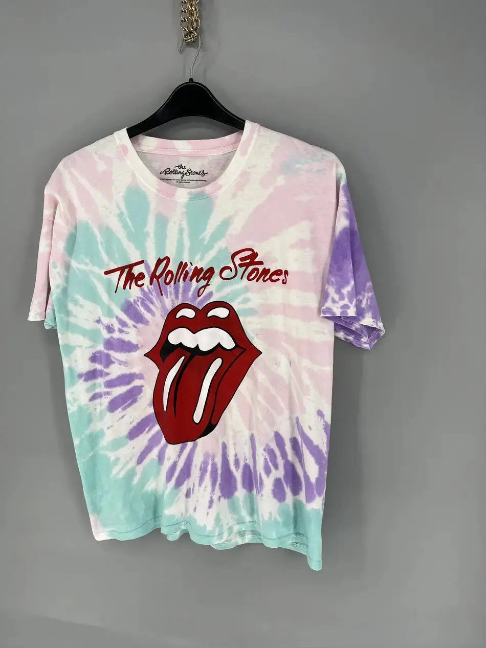 Band Tees Vintage Y2K 2022 The Rolling Stones Band T-Shirt Size US M / EU 48-50 / 2 - 4 Thumbnail