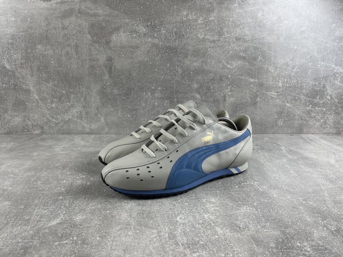 Puma Vintage Puma Sprint Grey Morn Shadow Retro Track Sneakers Size US 11.5 / EU 44-45 - 1 Thumbnail