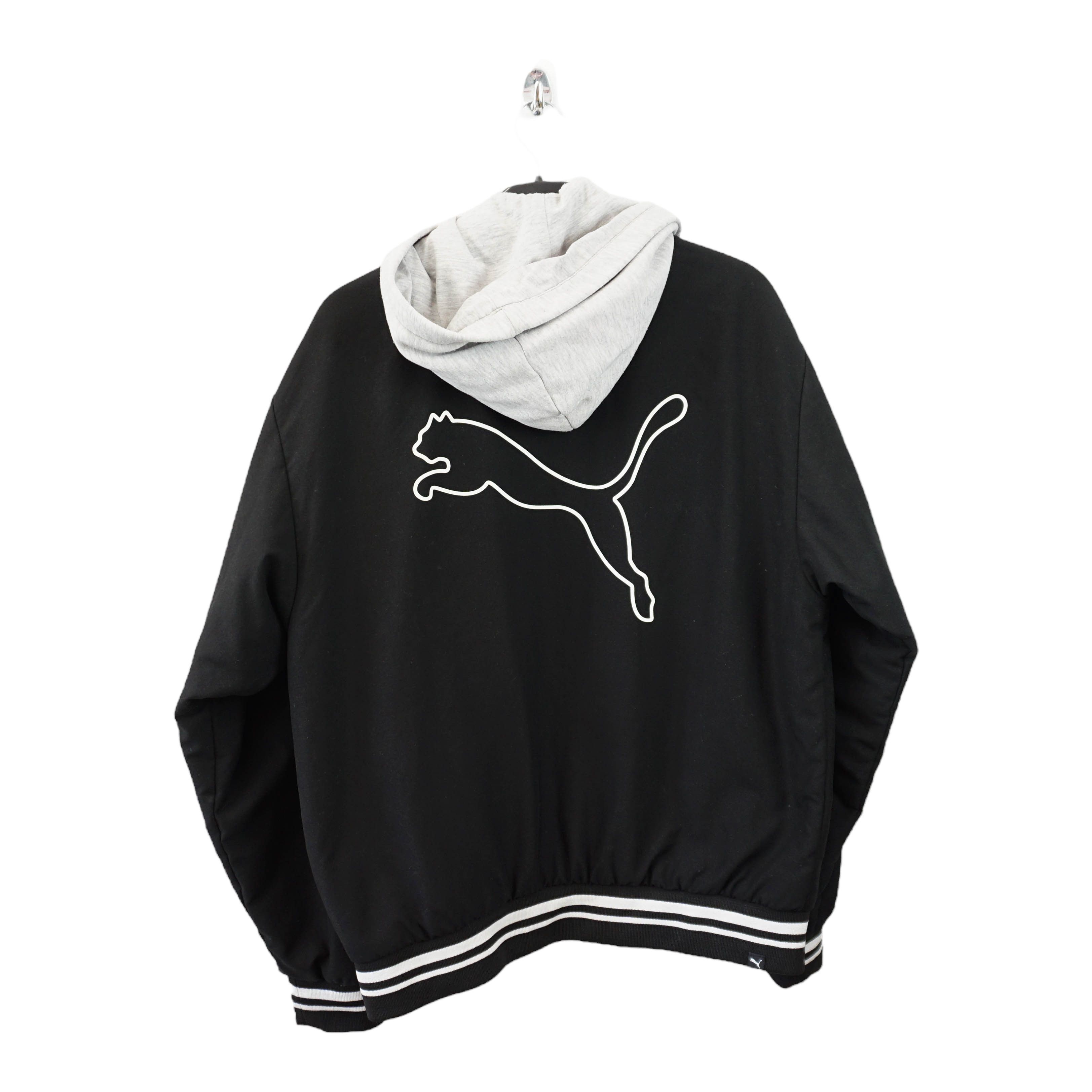 Puma × Vintage Puma Vintage Bomber Varsity Hooded Jacket Size US S / EU 44-46 / 1 - 3 Thumbnail