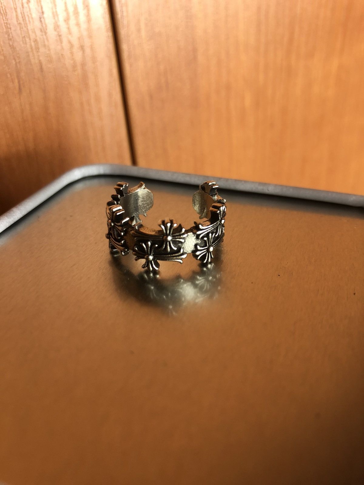 Designer × Jewelry alternative Gothic punk seal ring signet Size ONE SIZE - 1 Thumbnail