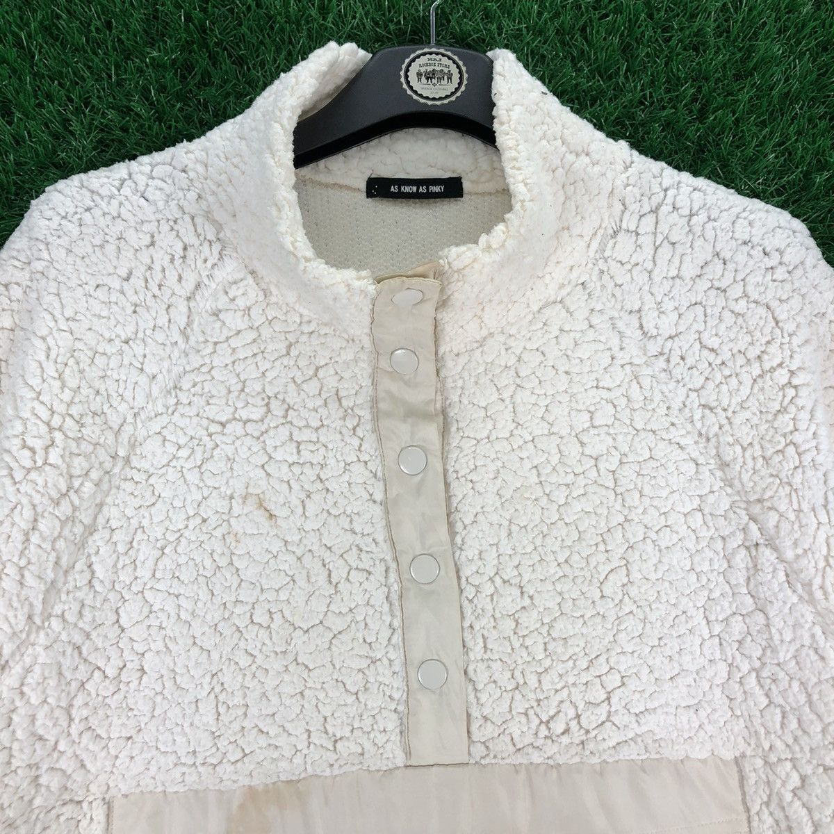 Japanese Brand Anorak Sherpa Pullover Jacket by As Know As Pinky Size US L / EU 52-54 / 3 - 7 Thumbnail