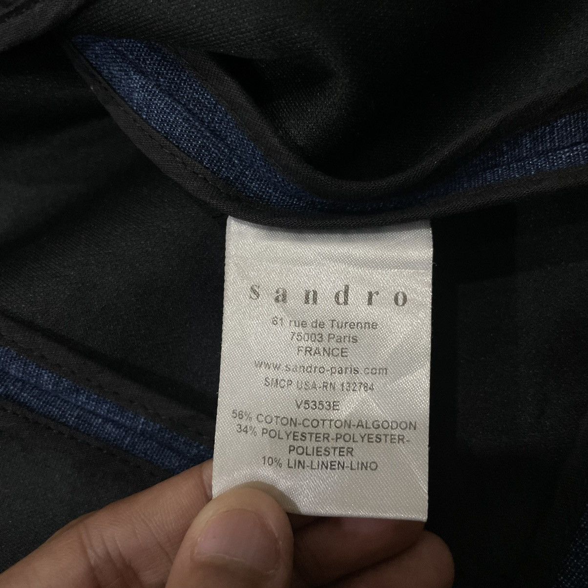 Sandro Vintage Sandro Double Collar Short Sleeve Jacket Size US M / EU 48-50 / 2 - 17 Thumbnail