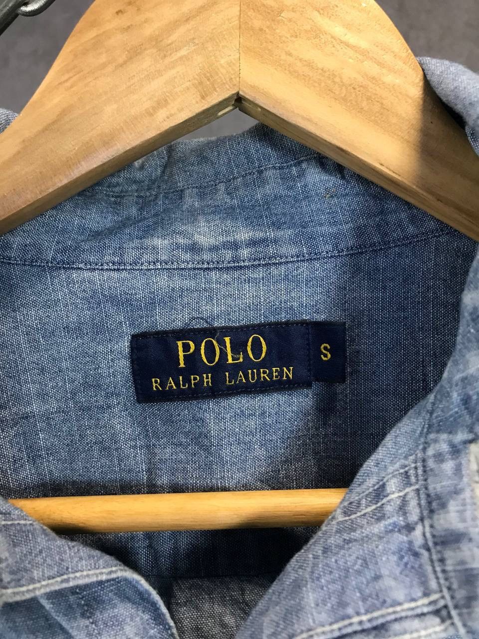 Polo Ralph Lauren Polo Ralph Lauren denim art shirt Size US S / EU 44-46 / 1 - 5 Thumbnail