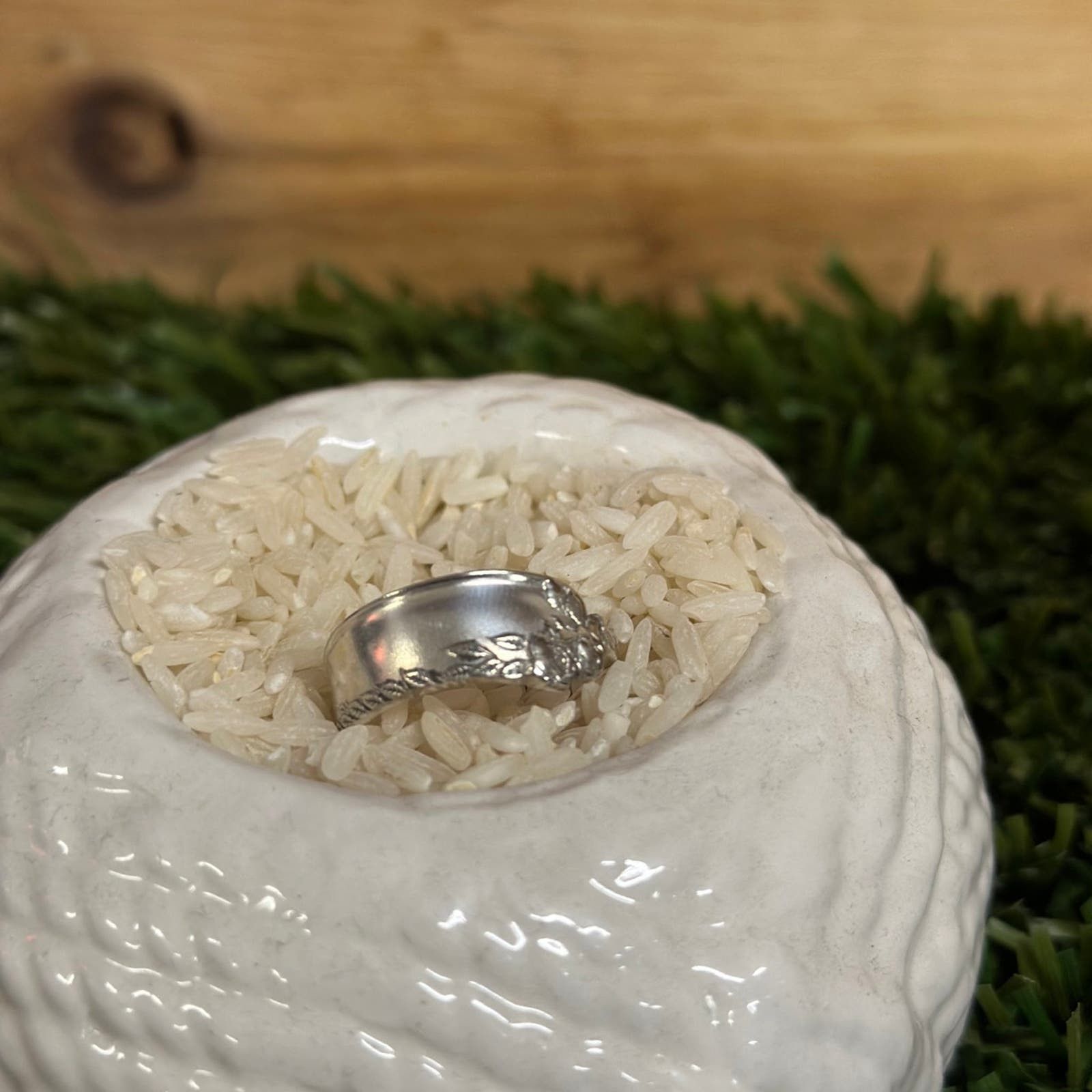 Handmade Floral Ring size 9 Size ONE SIZE - 1 Thumbnail