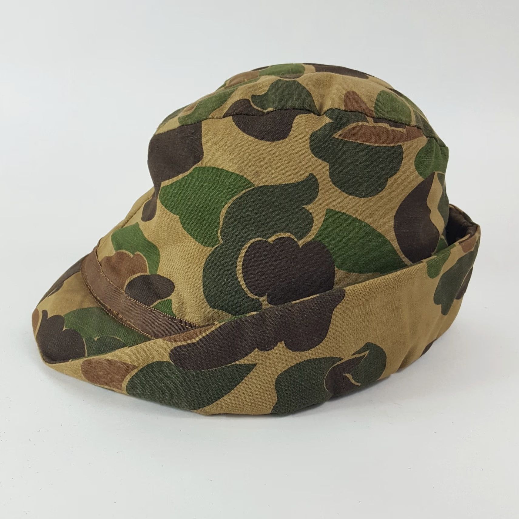Vintage VINTAGE Youngan Boonie Hat Cap Men S Camouflage Cotton Outdoors 80s Military Hunting Summer Size ONE SIZE - 4 Thumbnail