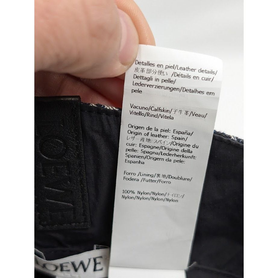 Loewe o1rshd1 Size: OS / Bucket Hat / Cap in Navy/Black Size ONE SIZE - 10 Thumbnail