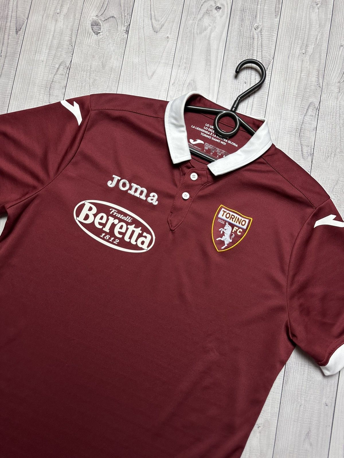 Vintage Vintage Joma Torino soccer jersey size L red logo Size US L / EU 52-54 / 3 - 2 Thumbnail