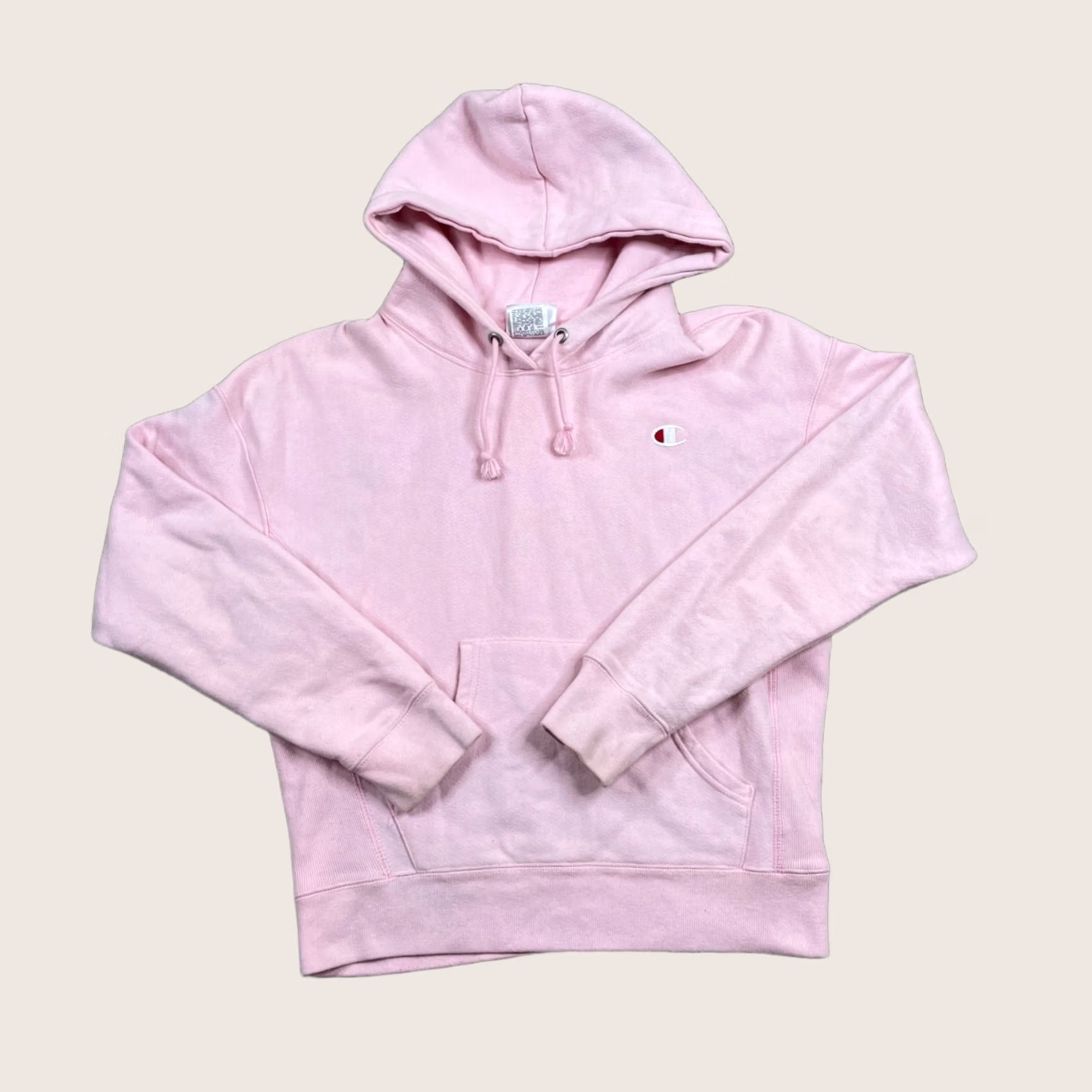 Champion Champion Sweatshirt Women's Small Pink Pullover Reversible Weave Casual Activewear Spring Winter Fall Varsity Logo Mens Womens Girls Boys Size S / US 4 / IT 40 - 1 Thumbnail