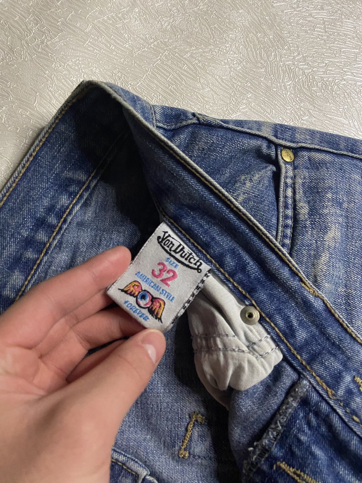 Vintage × Von Dutch Jeans VON DUTCH Size US 32 / EU 48 - 9 Thumbnail