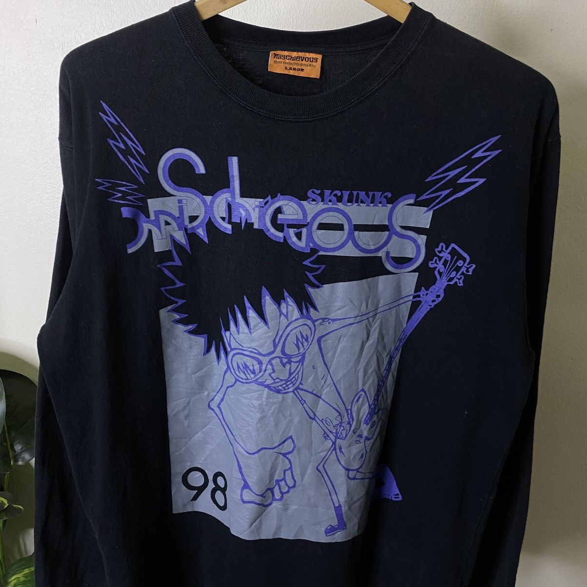 If Six Was Nine Mischevious Seditionaries Cyber Gothic Punk Grunge LS Tshirt Size US L / EU 52-54 / 3 - 2 Thumbnail