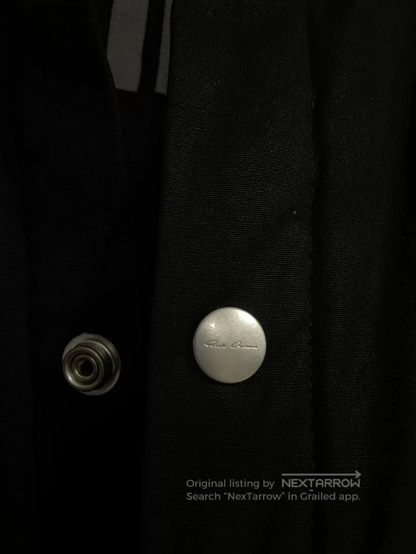 Rick Owens Rick Owens Larry Button. Size US M / EU 48-50 / 2 - 4 Thumbnail