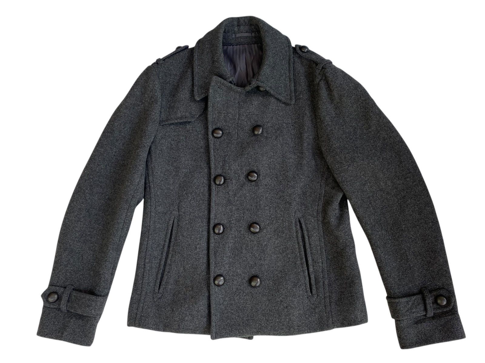 Boycott × Japanese Brand Boycott Wool Jacket Double Breasted Size M / US 6-8 / IT 42-44 - 1 Thumbnail