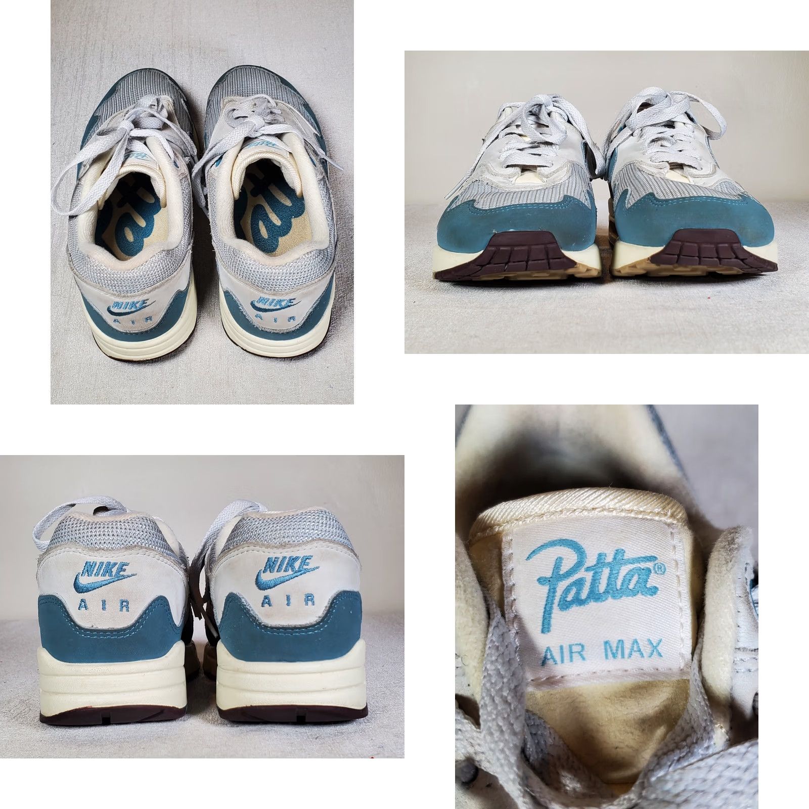 Nike Nike Air Max 1 Patta Waves Noise Aqua DH1348-004 Men's US 7 (without bracelet) Sneakers Size ONE SIZE - 8 Thumbnail