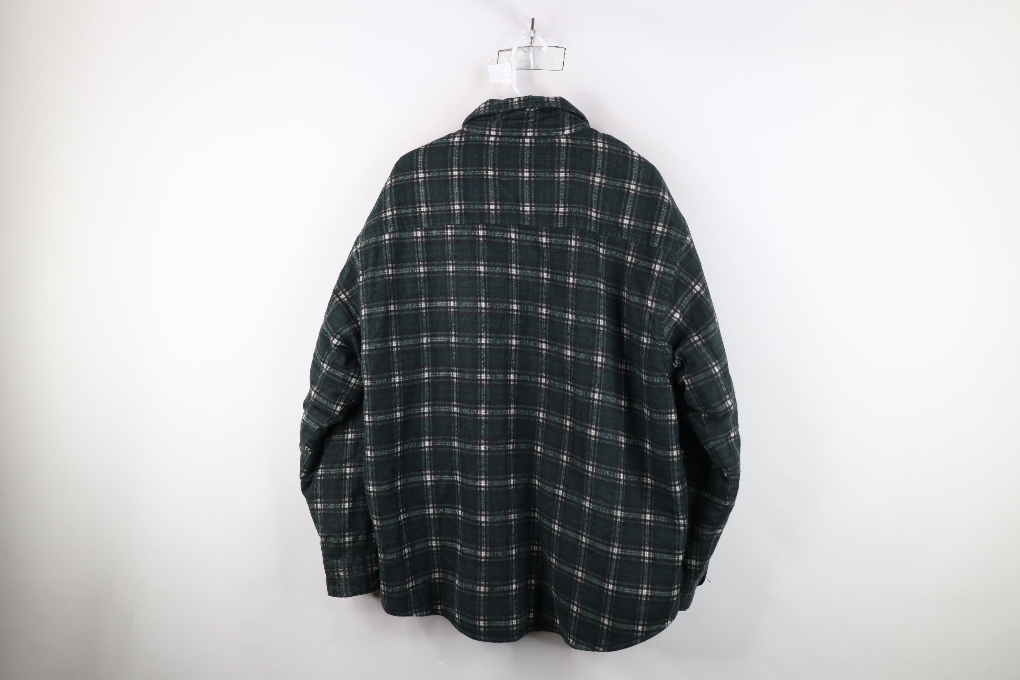 Vintage Vintage 90s Streetwear Fleece Lined Flannel Jacket Plaid Size US XL / EU 56 / 4 - 10 Thumbnail