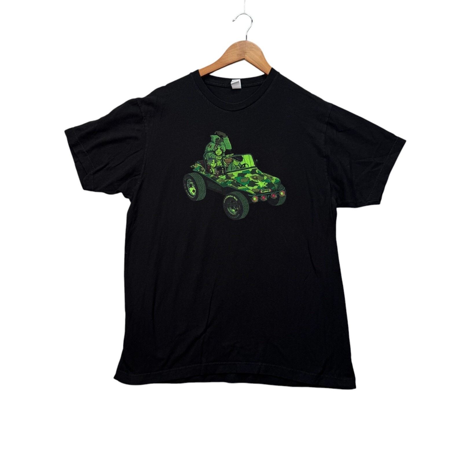 Tultex Gorillaz Jeep Virtual Band Promo Noodle Feel Good T Shirt L Size US L / EU 52-54 / 3 - 1 Thumbnail