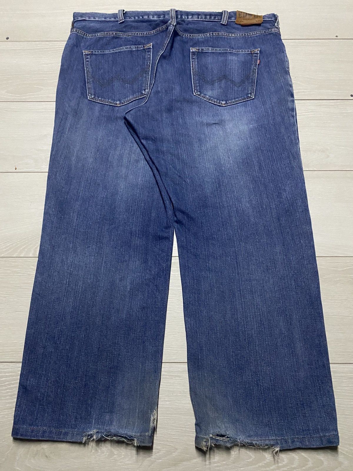 Edwin Vintage Edwin Internatinal basic Blue Wash Big Size W41 Size US 41 - 2 Thumbnail
